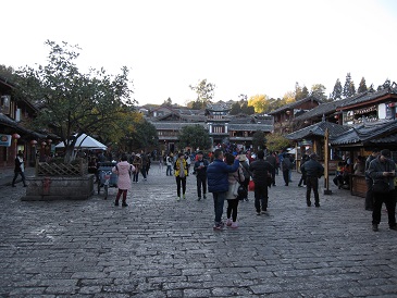 麗江の旧市街
