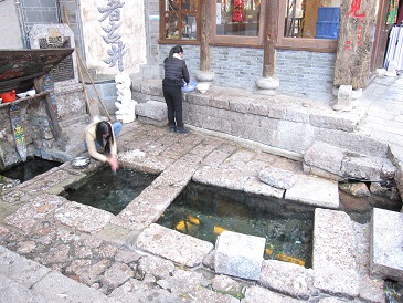 麗江の旧市街