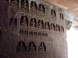 アジャンターの石窟寺院群