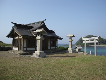 宗像大社沖津宮遥拝所